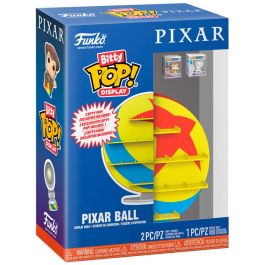 FUNKO Display Bitty POP! Pixar Ball 2,3 cm figuras y 20 cm expositor de vinilo con estuche acrílico duro