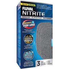 Bloques eliminadores de nitritos para acuarios - FLUVAL - Para filtros externos Fluval 106/107 y 206/207 - 3 piezas Precio: 18.79000046. SKU: B148KSEJME