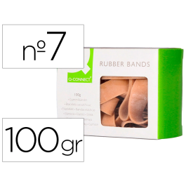 Q-connect Bandas Elásticas 70x5 mm Numero 7 100 gr Precio: 2.50000036. SKU: B1CXHDKPMG