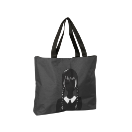 Bolsa de Compras Wednesday Negro 50 x 45 x 10 cm Precio: 12.59000039. SKU: B1K8LC7EKY