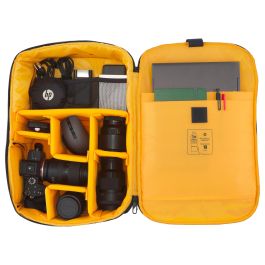 HP Mochila 6M5S3AA Creator para Portátiles hasta 16.1" Azul Marino y Amarillo