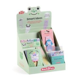 Notas Adhesivas Y Marcapaginas Surtido Expositor De 24 3X Notas Adhesivas Unicornio 3X Notas Adhesivas Ranita 6X Blocs Notas Adhesivas Dreams 6X Marcapaginas Adhesivos Little Pets 3X Mininotas Adhesivas Happy 3X Mininotas Adhesivas Joy Precio: 95.89000014. SKU: B1CW5DZCCS