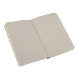 Moleskine QP613 Libreta Clásica Tapa Blanda Negra Lisa 9x14cm 192 Hojas