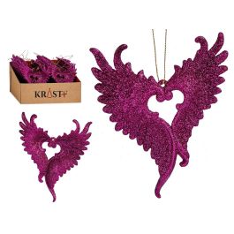 Adorno Árbol Navidad Pequeño Alas Fucsia Krist+ 12x13x2.5 cm (48 Unidades) Precio: 61.8899996. SKU: B1CWPDD9ZJ