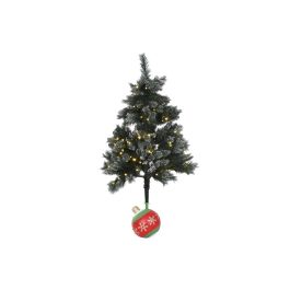 DKD Home Decor Base Árbol Navidad Tradicional Magnesia Multicolor 41x41x48 cm, para troncos de 3.5x13 cm