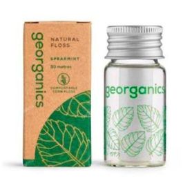 GEORGANICS Hilo Dental Vegano Hierbabuena 50 M - Bionylon con Aceite de Ricino y Menta Verde para Higiene Bucal Sostenible GEORGANICS Hilo Dental Vegano Hierbabuena 50 M - Bionylon con Aceite de Ricino y Menta Verde para Higiene Bucal Sostenible Precio: 5.50000055. SKU: B1FQ8W9D2C