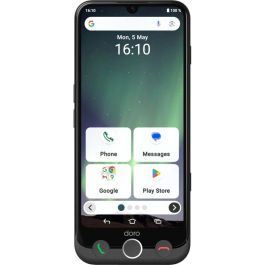 Doro A30 Aurora Smartphone Android 14 6.1" 6GB RAM 128GB Almacenamiento 50MP Grafito
