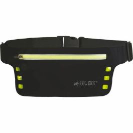 Schildkrot SCH3830058980347 Riñonera Deportiva Cinturón de Correr Running Wheel Bee Night Runner con Luz LED
