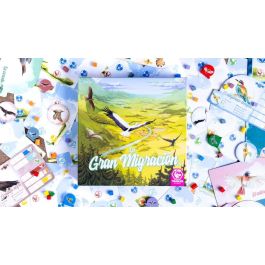 Tranjis Games La Gran Migración Juego de Mesa Estrategia Aventura Migración Aves África