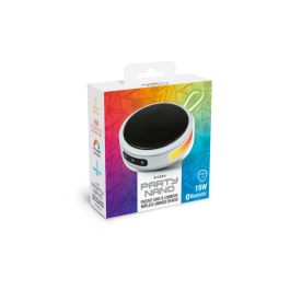 Altavoz Bluetooth Portátil BigBen Party PARTYBTIPNANOWHG Gris 4 W