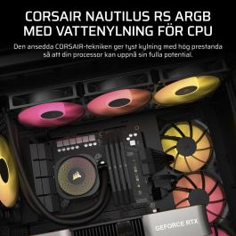 Corsair CW-9060093-WW Refrigerador Líquido para CPU Nautilus 360 ARGB para Refrigeración de PC