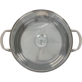 Cacerola Inde New Neron 28 cm (10L) acero inoxidable con tapa (4 Unidades) Cacerola Inde New Neron 28 cm (10L) acero inoxidable con tapa (4 Unidades)
