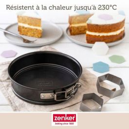 Zenker ZEN1700007741020 Juego 2 Mini Moldes Desmontables Especial Mini - 16 y 18 cm
