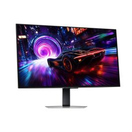 Samsung S32FG816SU Monitor Gaming 32" 4K Ultra HD OLED 240Hz 0.03ms FreeSync Premium Pro Curvo Plata