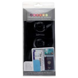 Jet Lag Portadocumentos De Viaje con 5 Bolsillos 10.5x22 cm PVC Colores Surtidos