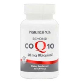 NaturesPlus Beyond CoQ10 Ubiquinol KanekaQH 50 mg 30 Perlas. Apoya la energía celular y el corazón. Con Vitamina B1 y Ácido Alfa-Lipoico Precio: 24.5899995. SKU: B1AB3RWHLA