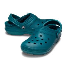 Zuecos Crocs Classic Lined Clog Azul Adultos S