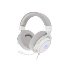 GENESIS Neon 764 Auriculares Gaming Diadema Alámbricos USB-A con Sonido 7.1 Virtual, RGB, Micrófono Boom, Drivers 50mm, Blanco GENESIS Neon 764 Auriculares Gaming Diadema Alámbricos USB-A con Sonido 7.1 Virtual, RGB, Micrófono Boom, Drivers 50mm, Blanco