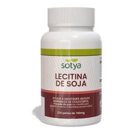 SOTYA Lecitina De Soja 500Mg. 220 Perlas | Ayuda a mantener niveles normales de colesterol Precio: 5.8899995. SKU: B1JWYFZSS2