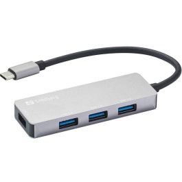 Sandberg USB-C Hub 1xUSB3.0+3x2.0 SAVER Precio: 14.9900003. SKU: B1FJMMEZQY