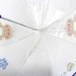 Cerdá Paraguas manual Burbuja Real Madrid 45 cm Blanco