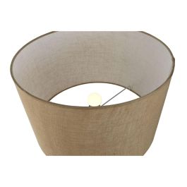 DKD Home Decor Lámpara de Sobremesa Bronce Beige de Aluminio y Poliéster, Hecha a Mano, E27, 40 x 54 x 40 cm DKD Home Decor Lámpara de Sobremesa Bronce Beige de Aluminio y Poliéster, Hecha a Mano, E27, 40 x 54 x 40 cm