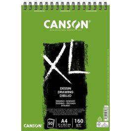 Canson Bloc Dibujo XL Dessin DIN A4 Liso Microperforado Espiral 21x29.7 cm 50 Hojas 160 gr/m² Precio: 6.99000016. SKU: S8423501
