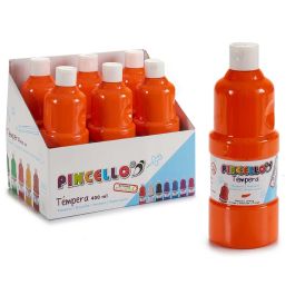 Tempera Pincello 400 ml Naranja - Bote 6.5x18x6.5 cm (24 Unidades) Precio: 34.78999986. SKU: B13HXPE2WD