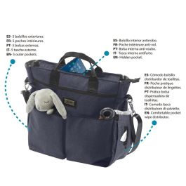 Bolso Bandolera De Maternidad Azul Marino Bolso Bandolera De Maternidad Azul Marino