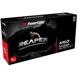 PowerColor RX 9070 XT Radeon 16GB GDDR6 3Fan - Tarjeta Gráfica para Gaming de Alto Rendimiento con 2970 MHz