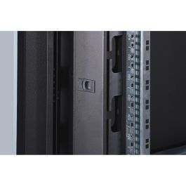 Digitus Unique Armario Rack Red 42U 2053x800x1000mm Negro, 800 kg, Puerta Cristal, Paneles Laterales