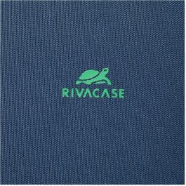 Rivacase 5566 Gremio Mochila Urbana para Portátil 15.6"-16" Azul, Resistente al Agua, Poliéster Reciclado