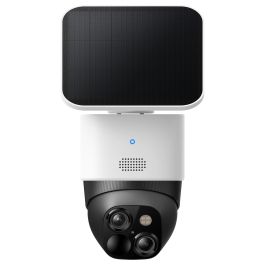 Eufy SoloCam S340 Cámara de Seguridad Solar Exterior 360° Zoom Óptico 8x 2880x1620 Wi-Fi Interior/Exterior Inalámbrica Montaje Techo/Pared Blanco