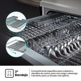 Lavavajillas Hisense HS643C90X Plata
