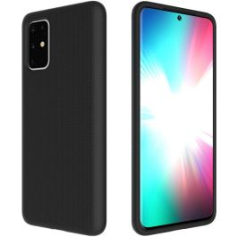 eSTUFF Funda de Silicona para Samsung S20+/5G MADRID - Negra