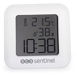 Termómetro-higrómetro - SCS SENTINEL - ThermoHygro - Interior - Muestra hora, alarma, humedad y temperatura Termómetro-higrómetro - SCS SENTINEL - ThermoHygro - Interior - Muestra hora, alarma, humedad y temperatura