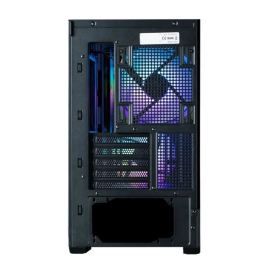 Zalman P30 Air Mini Tower Negra con Iluminación RGB y Panel de Vidrio Templado para PC