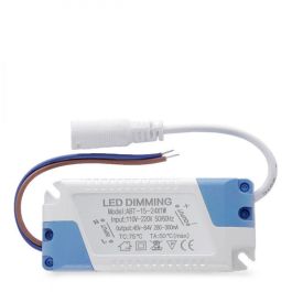 Driver Dimable para Placas LED de 18W - Regulador de Intensidad Lumínica Compacto y Práctico para Luminarias LED