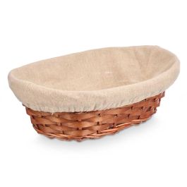 Cesta Ovalada Mimbre Madera Kipit 29X10CM (36 Unidades) Cesta Ovalada Mimbre Madera Kipit 29X10CM (36 Unidades)