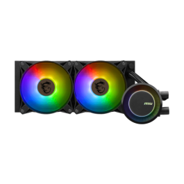 MSI MAG CORELIQUID E240 Kit de Refrigeración Líquida, Ventilador 12 cm, Negro, Compatible con LGA 1150/1151/1155/1156/1200/1700, Ref. 306-7ZW5E17-C24 Precio: 111.4999996. SKU: B184PD7GZE