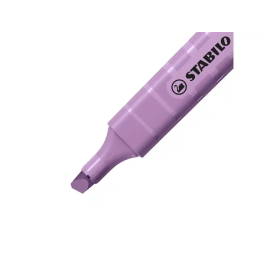 Stabilo Swing Cool Rotulador Fluorescente Fino, Punta Biselada 2-5 mm, Color Lila Grisáceo, Edición Wildflower, Tinta a Base de Agua