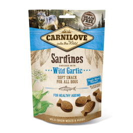 Carnilove Snack Canino Semi Húmedo Sardinas con Ajo Caja 10x200 gr Precio: 27.5. SKU: B18DXGZ63A