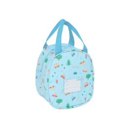 Portameriendas Térmico Safta Coches Azul 19 x 22 x 14 cm