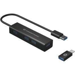 Conceptronic Hubbies06B 4 Hub USB 3.0 de 4 Puertos 5000 Mbit/s Negro Precio: 18.99000015. SKU: S7808623