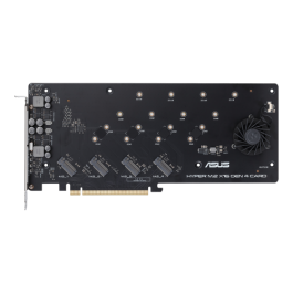 ASUS Hyper M.2 x16 Gen 4 Tarjeta de Expansión PCIe 4.0 con 4 Ranuras M.2, 90MC08A0-M0EAY0