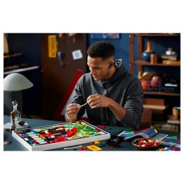 LEGO Art The Amazing Spider-Man 31209, Juego de Construcción de Arte con Mosaico, 2099 Piezas, para Adultos, 18+