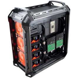COUGAR Panzer Max Full Tower PC Gaming Negro para ATX, CEB, EATX, micro ATX, Mini-ITX con ventana de cristal acrílico