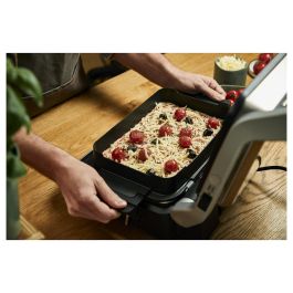 Tefal OptiGrill 4in1 GC774D10 Silver Parrilla Eléctrica Multifunción 9 Programas 2100W Acero Inoxidable