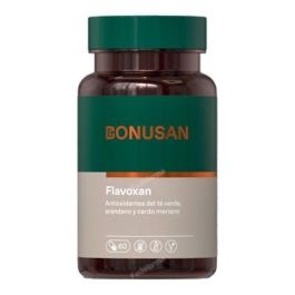 BONUSAN Flavoxan 60 Cápsulas Vegetales - Suplemento de Flavonoides para la Protección Celular Antioxidante Precio: 25.6899995. SKU: B18YAP49TM