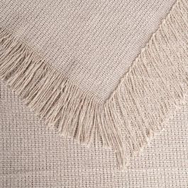 Colcha Marrón Claro Algodón Textil/Hogar 280 X 260 cm